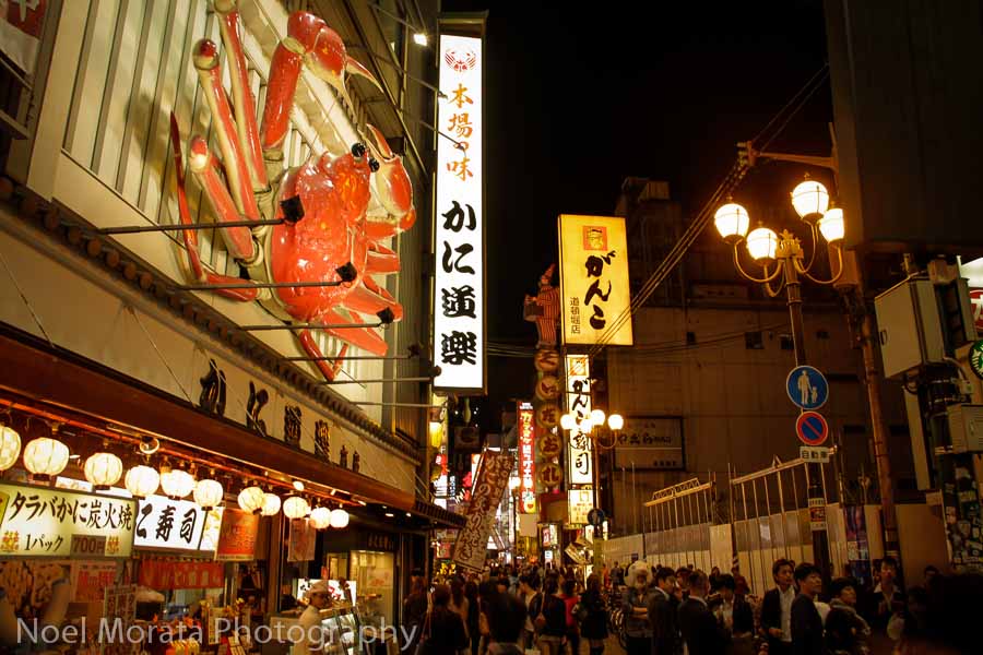 Dotonbori with huge 3d displays - Exploring Dotonbori in Osaka