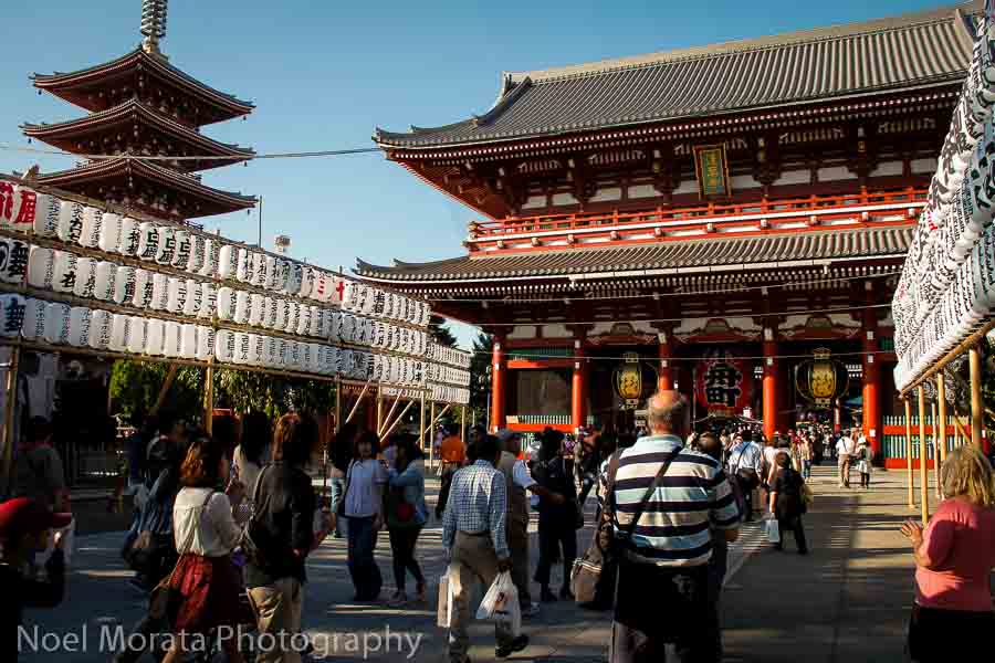 Buddhist temple of Senso-Ji - Best places to photograph Tokyo 