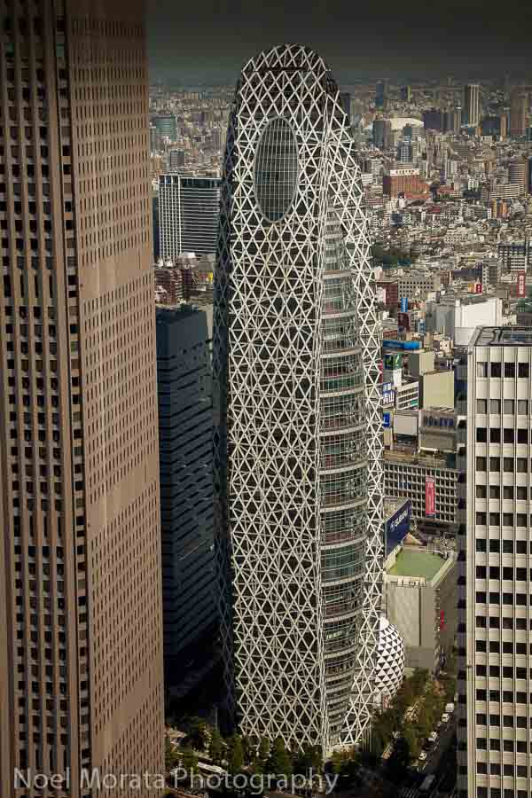 Contemporary architecture and views in Shinjuku, Tokyo