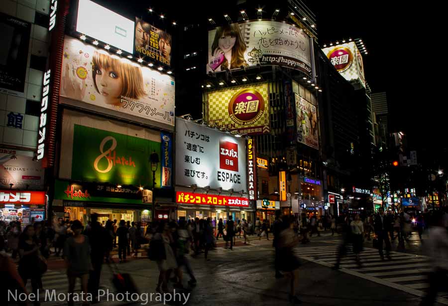 Center Gai in the Shibuya - Best places to photograph Tokyo Japan