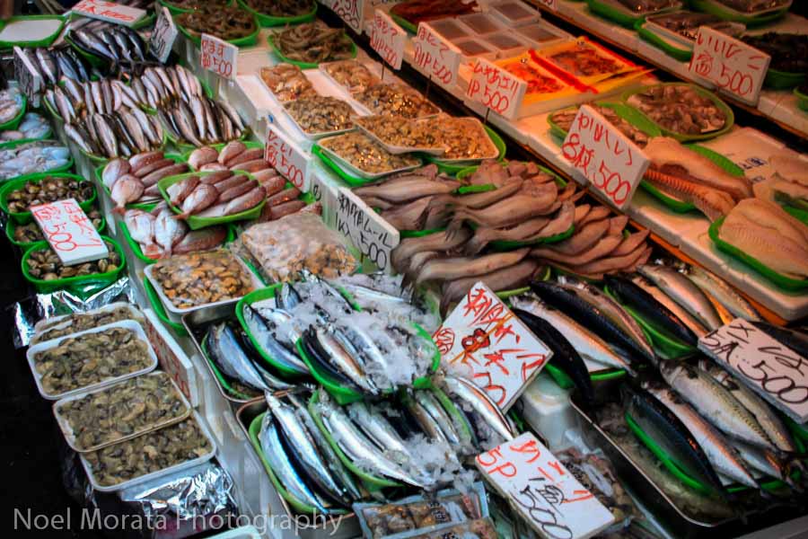 Outdoor markets at Ueno Station - Best places to photograph Tokyo 