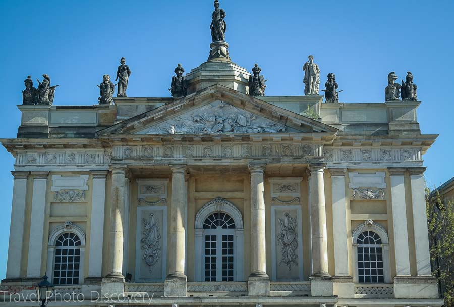 A grand architectural building in Potsdam, Germany