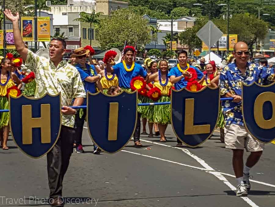 Merrie Monarch Parade In Hilo Hawaii