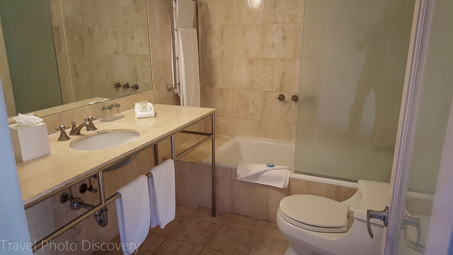 Bathroom on suite at Hotel Astor, South Beach 