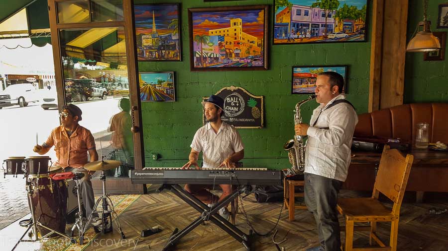 Ball and Chain bar in Little Havana, Miami