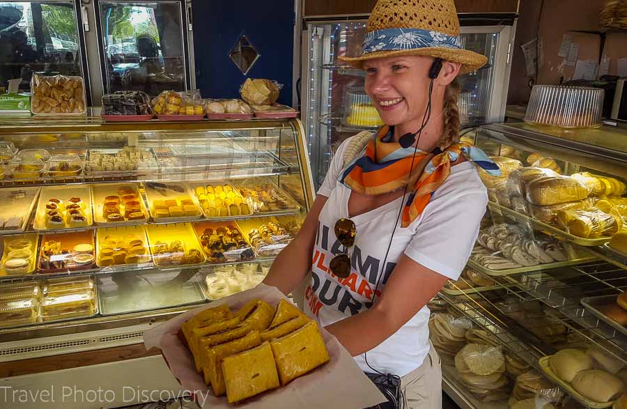 Pastries at Yisil bakery Little Havana Miami food tour