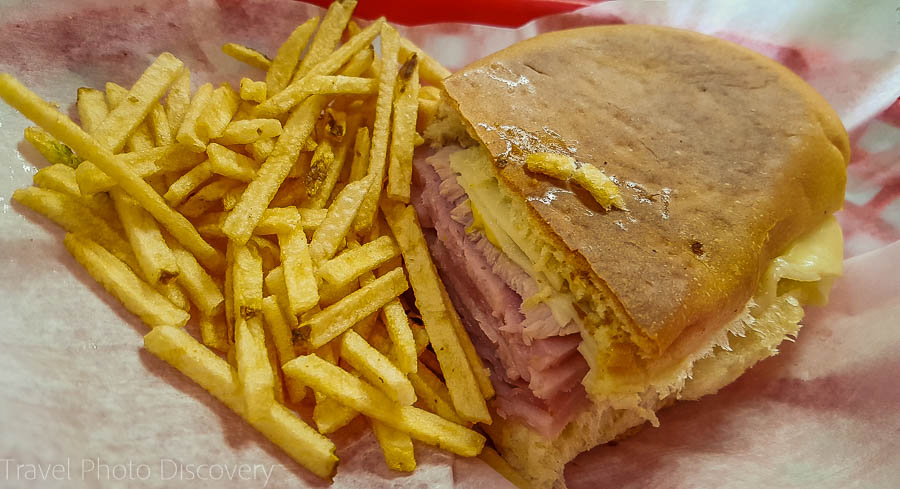 Cuban sandwich in Little Havana, Miami