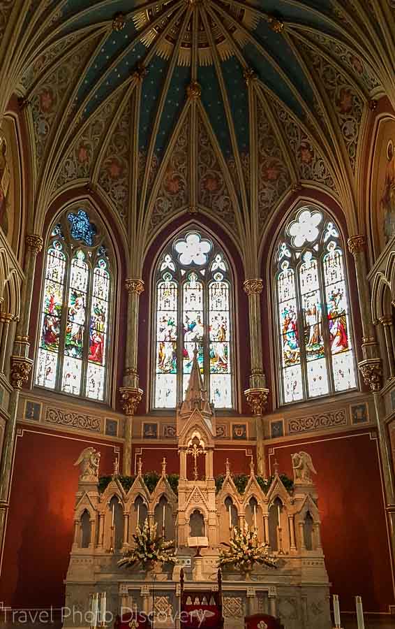 Catholic cathedral of St. John the Baptist in Savannah, GA