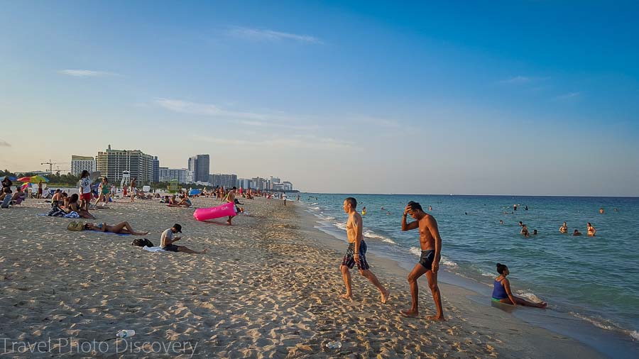 Beach time at South Beach, Miami