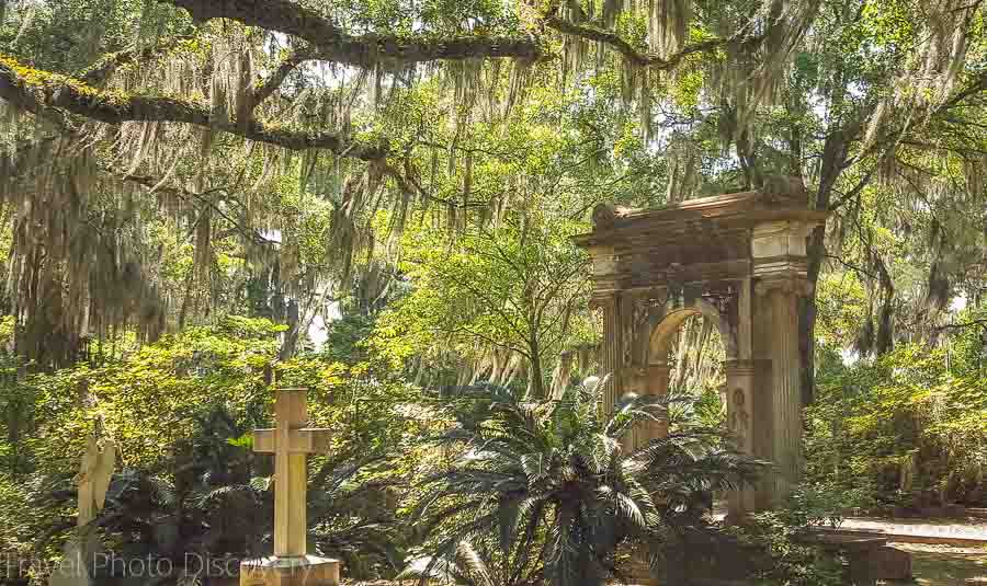 Johnny Mercer family plot at Bonaventure Cemetery Savannah