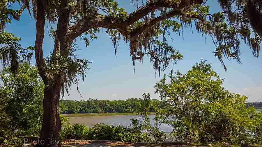 Wilmington River at the Bonaventure Cemetery, Savannah