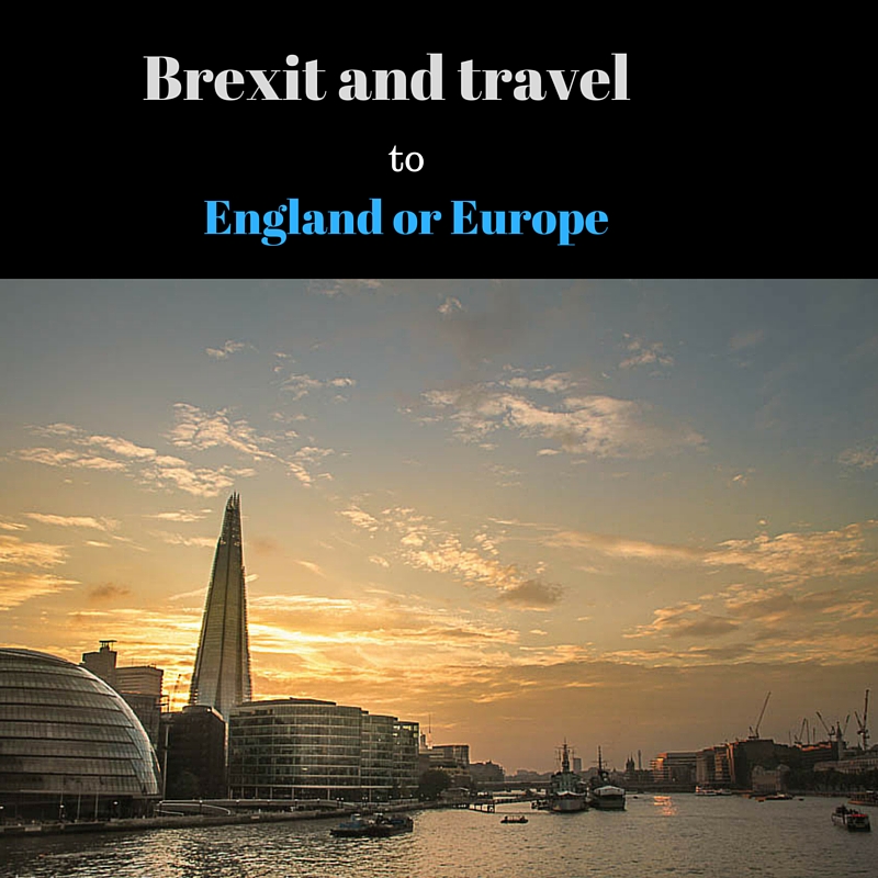 Brexit and travel to England or Europe