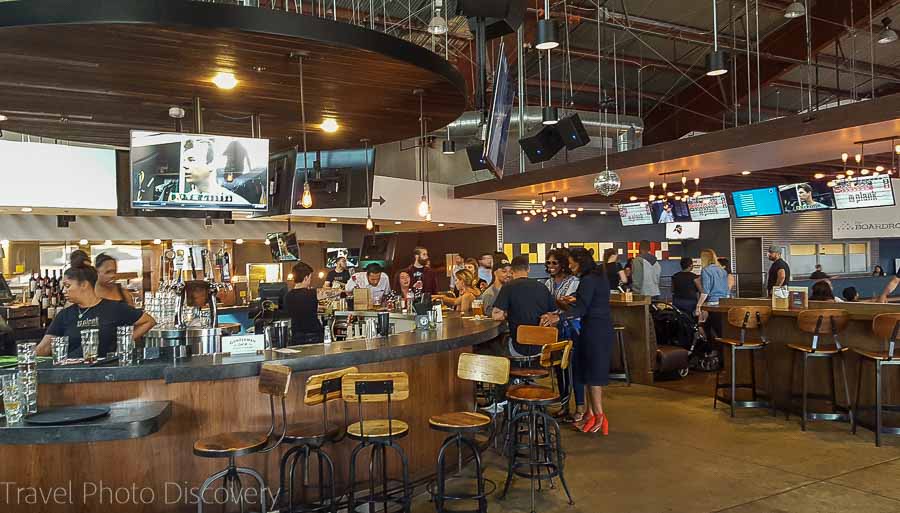 Inside the Plank in Jack London Square Oakland