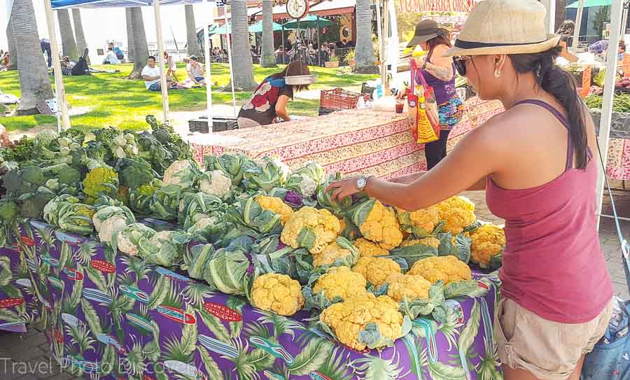 Farmers market at Jack London Square Oakland