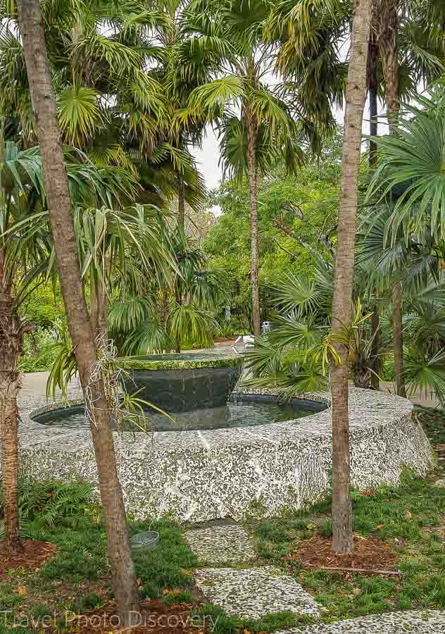 Fountain at Miami Beach Botanical Garden
