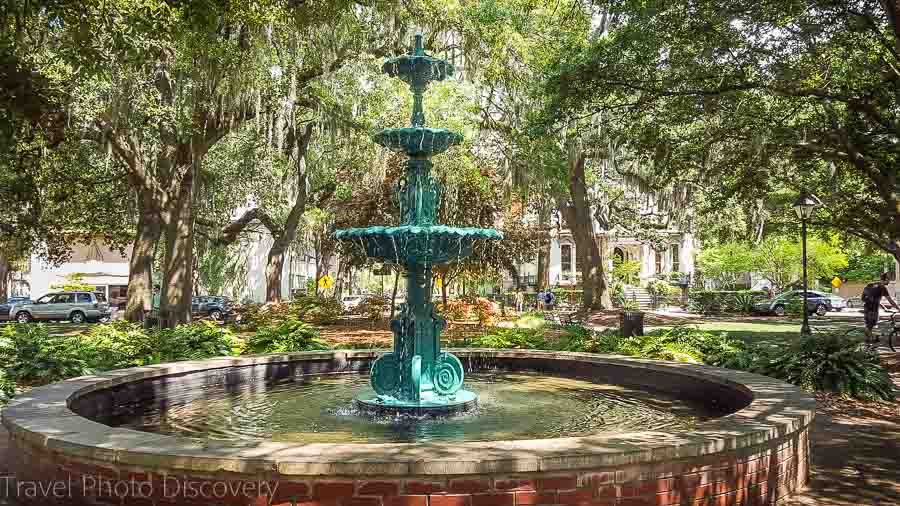 Beautiful fountains of Savannah Visit Savannah in 48 hours