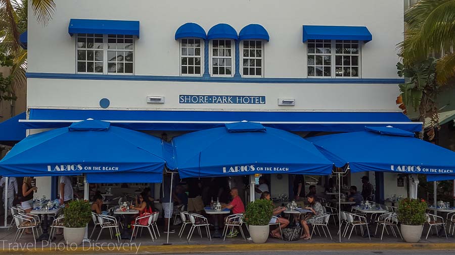 Larios restaurant on Ocean Drive - South Beach food tour