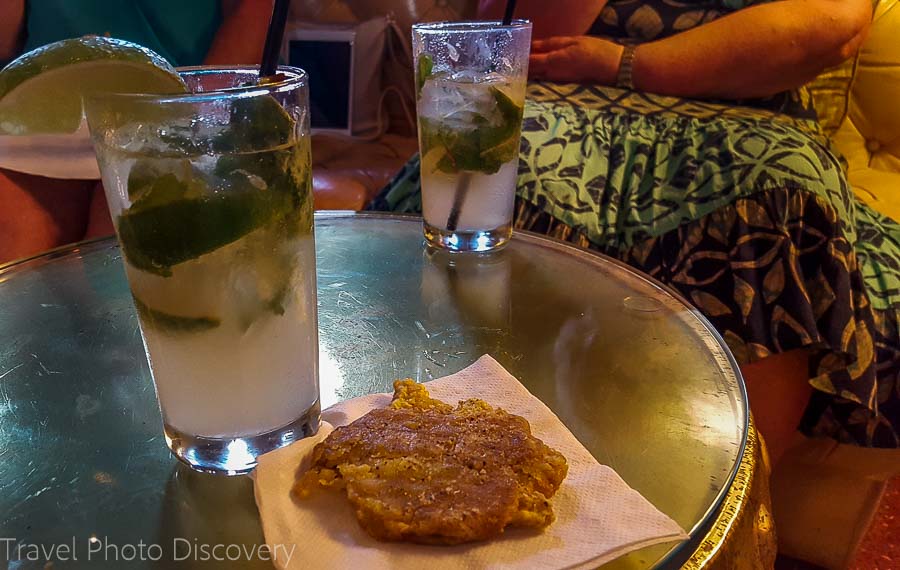 The mojito at the Tides hotel bar South Beach food tour