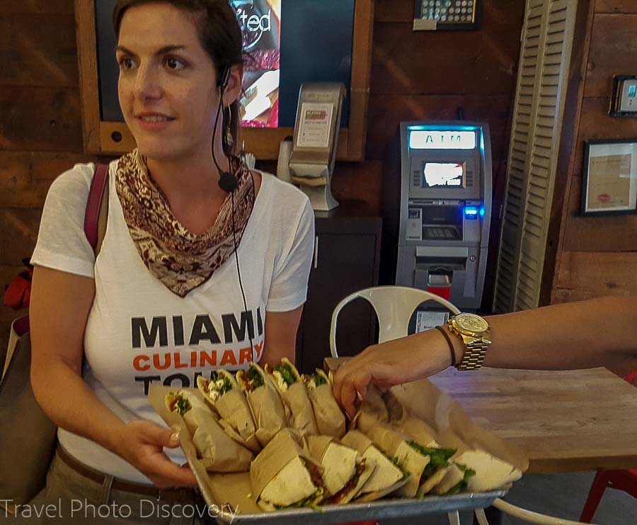Panini sandwich at South Beach food tour