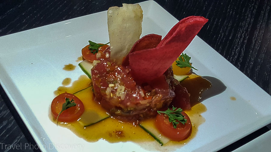 Tuna Tartare at the Lighthouse Grill, Marathon City