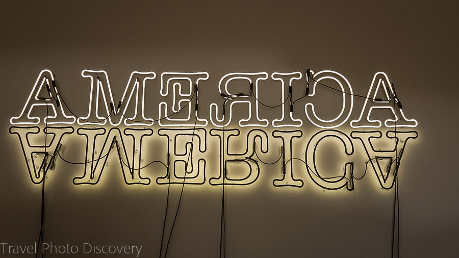 America Neon at the SF Moma in San Francisco