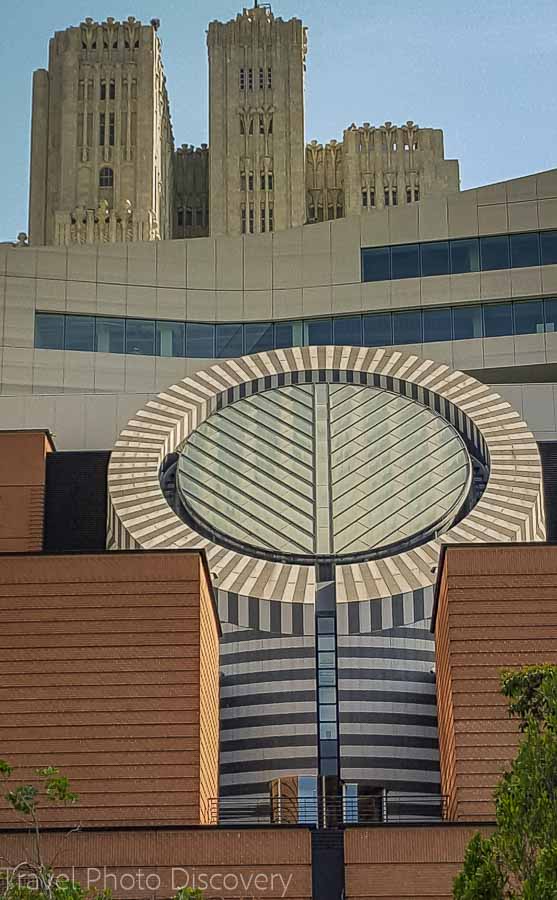 Exterior scene at SF Moma in San Francisco