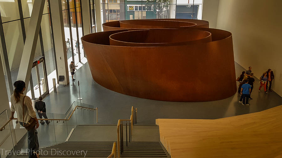 Richard Serra Sequence Main entry at SFMoma 