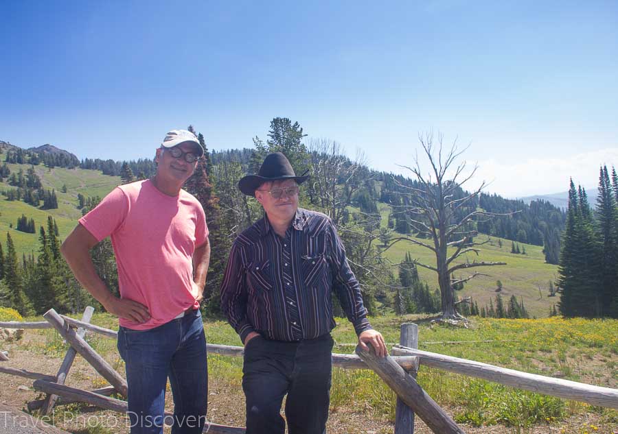 Selfie with Mike at Yellowstone National Park 2016