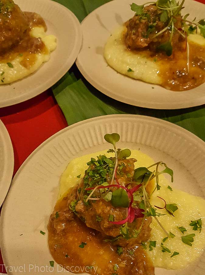 albondigas-with-polenta Taste of the Hawaiian Range