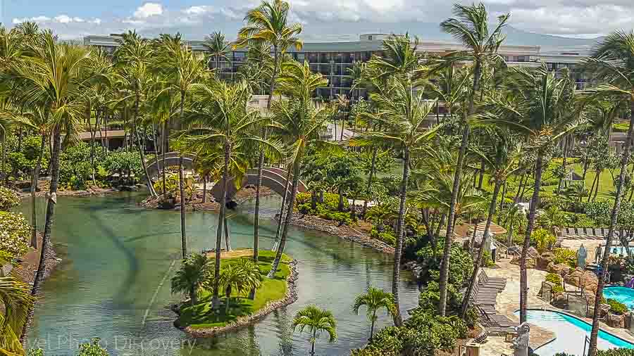 Balcony views Ocean Tower Hilton Waikoloa Village