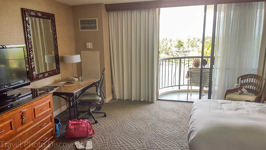 Bedrooms at the Ocean Tower Hilton Waikoloa Village