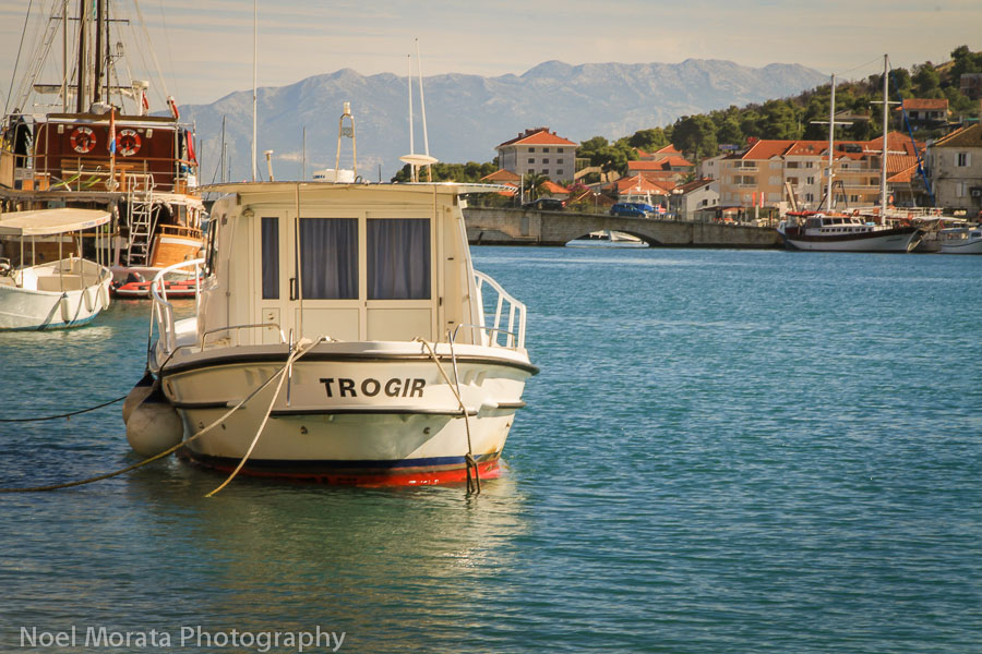 Along the Dalmatian coastline at Trogir