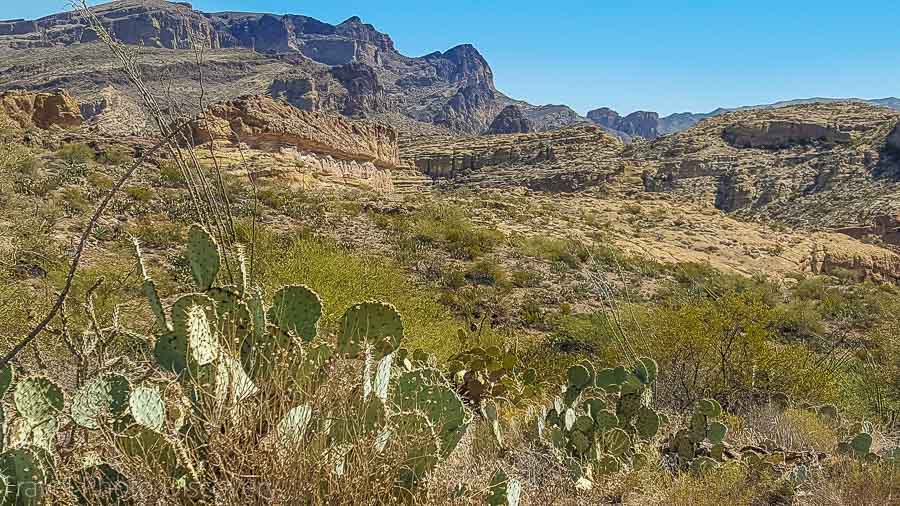 Apache trail in Phoenix Arizona