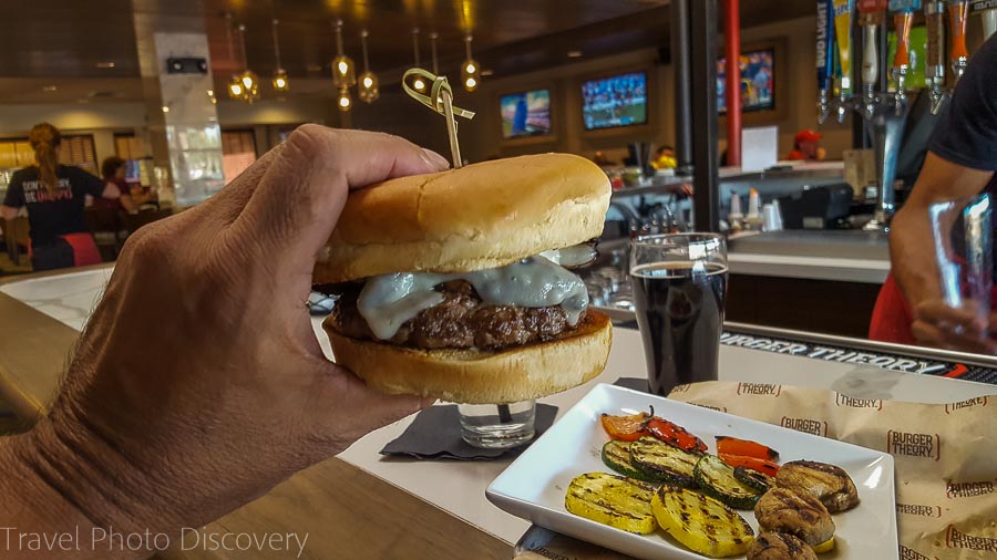 Burger Theory at the Holiday Inn, Phoenix airport