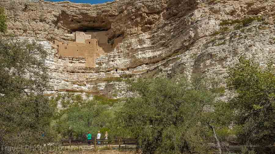 Exploring the Montezuma Indian cliff dwellings & well