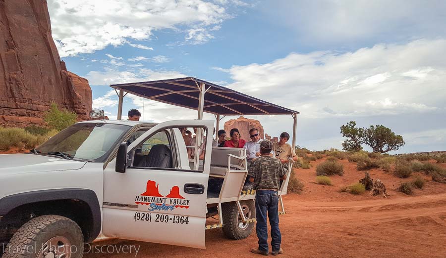 Jeep tours at Monument Valley, Utah