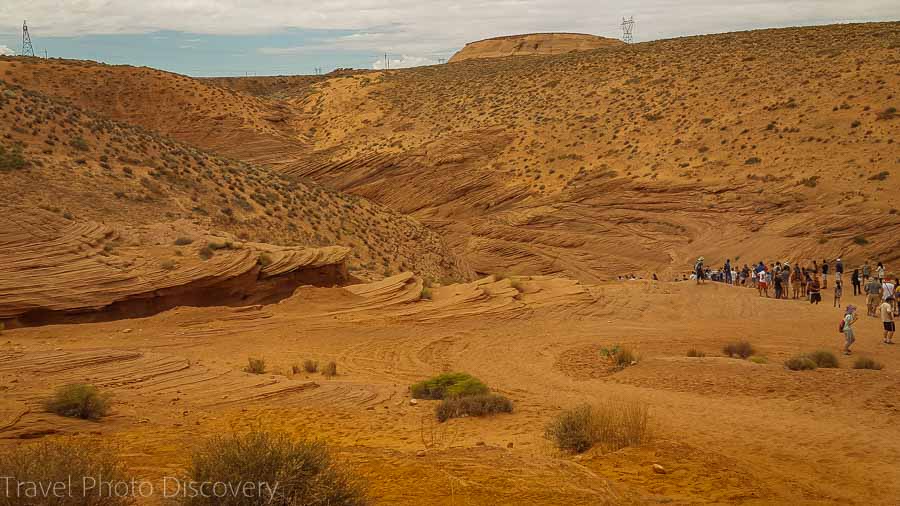 Lower Antelope entrance Canyon Road trip to Antelope Canyon in Arizona