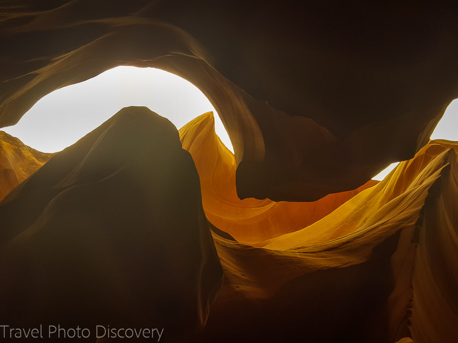 Antelope Canyon in color abstracts