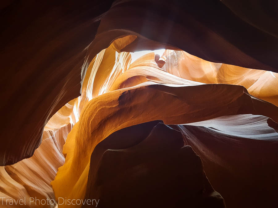 Antelope Canyon in color abstracts