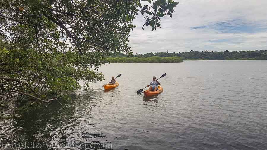 Kayaking at Bastimentos La Loma Jungle Lodge