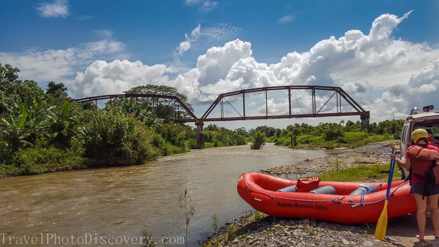 River rafting adventure in Boquete, Panama