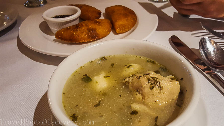 Local favorite - Panamanian chicken soup in Panama City