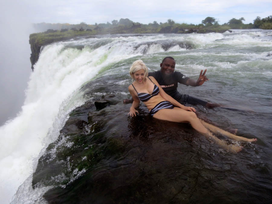 Top adventure and eco experiences swimming above Victoria Falls