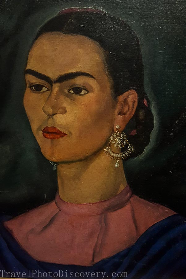 Self portrait Frida Kahlo Museum in Mexico City