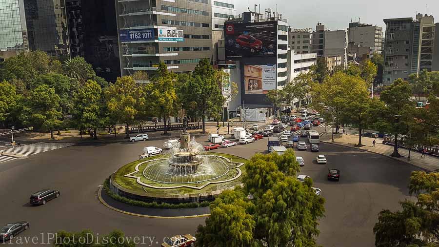 Outdoor views at the St. Regis Hotel Mexico City