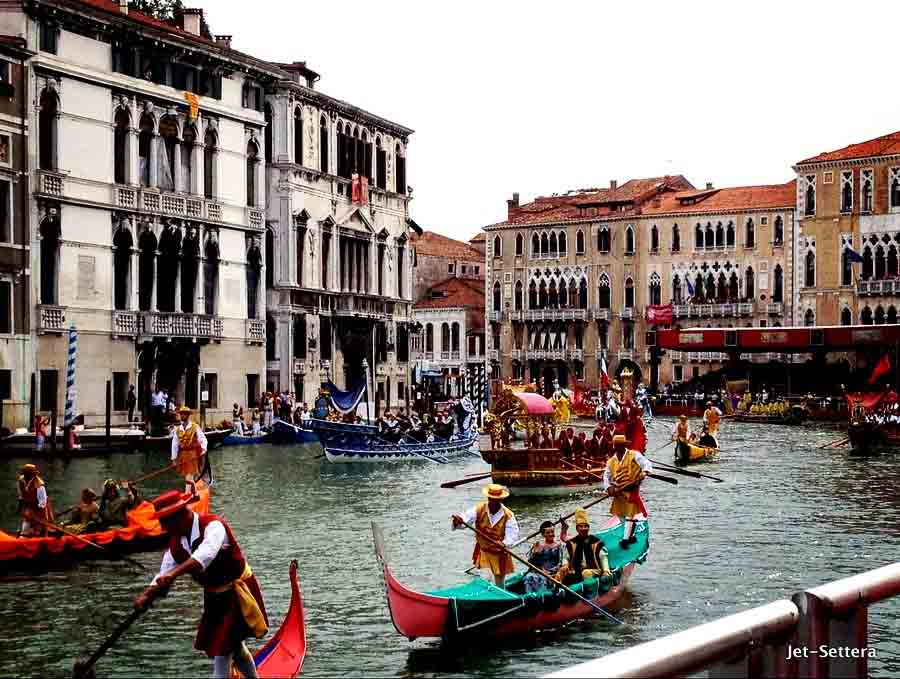 Romantic getaways around the world visiting Venice