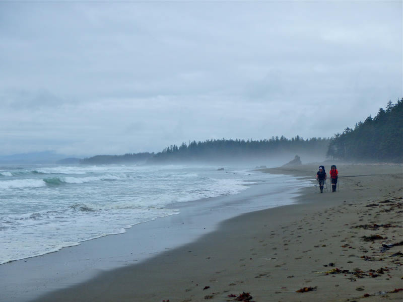 Beach walking British Columbia’s West Coast Trail 
