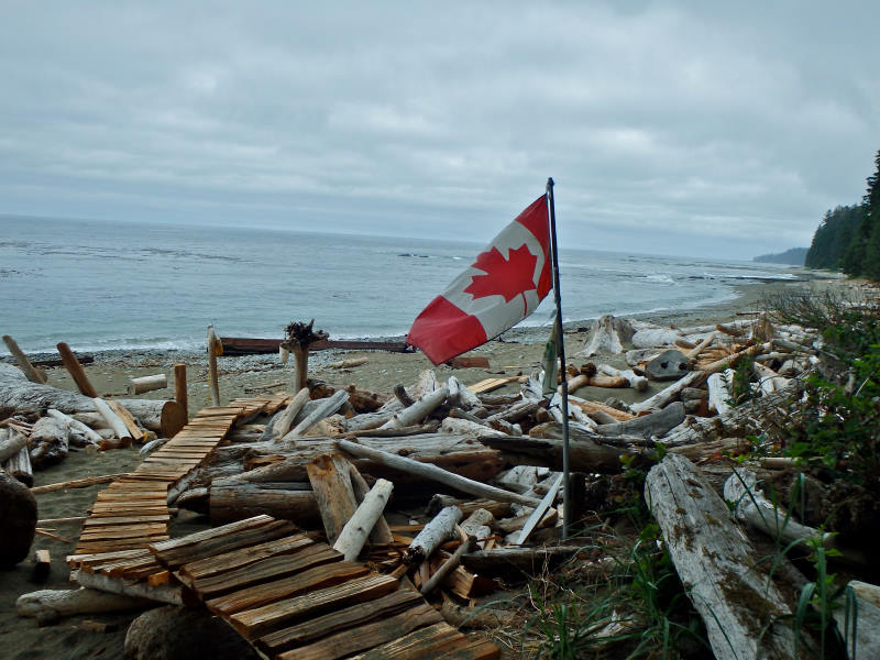 Beach walking British Columbia’s West Coast Trail 