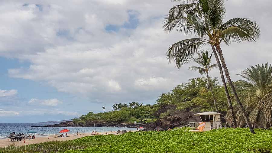 Big Island at Hapuna Beach and spending the day in the Kohala coastline