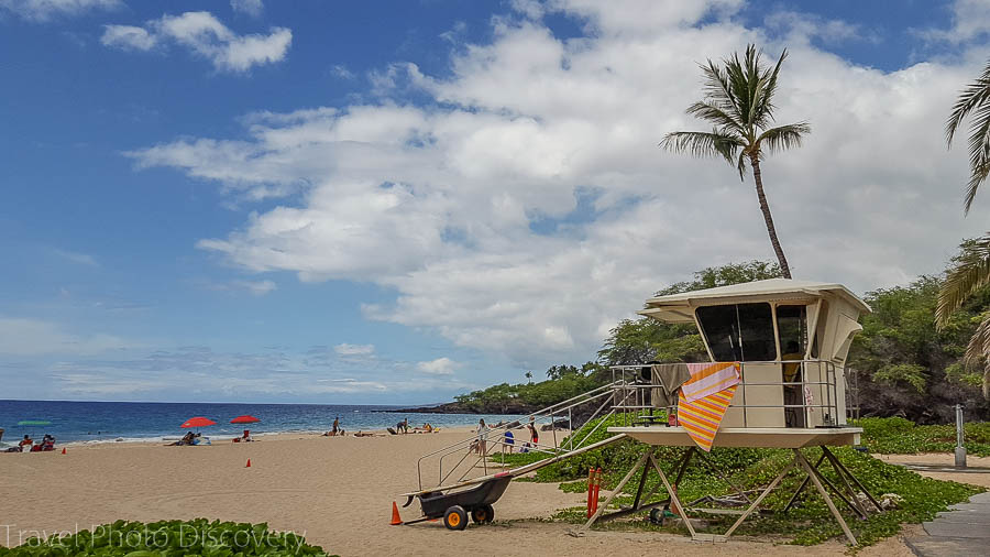 Big Island at Hapuna Beach and spending the day in the Kohala coastline